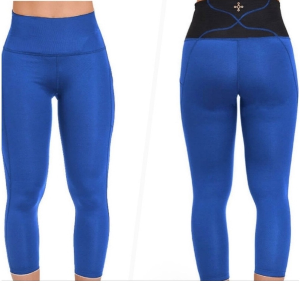 Power Mesh panels provide built-in lower back support  High-waisted design